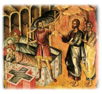 Icon of the Healing of the Paralytic