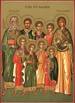 Icon of Seven Holy Maccabees